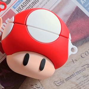 Funny Man Cute Mushroom Cover for AirPods