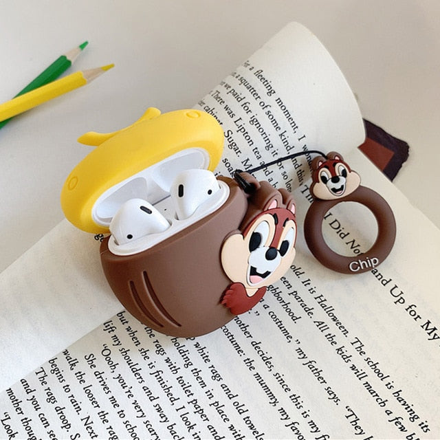 Funny Cartoon Airpods Case Protective Cover