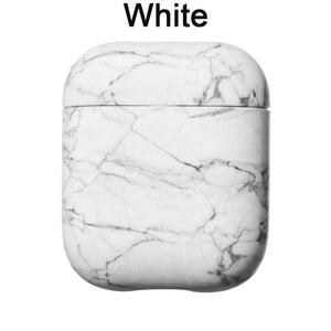 Shell Protective Case Cover  Flower Girl  Marble Pattern For Apple AirPods