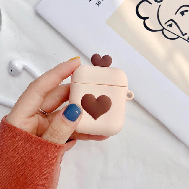 Cute Cartoon Wireless Earphone Case For Apple AirPods Charging Headphones Case