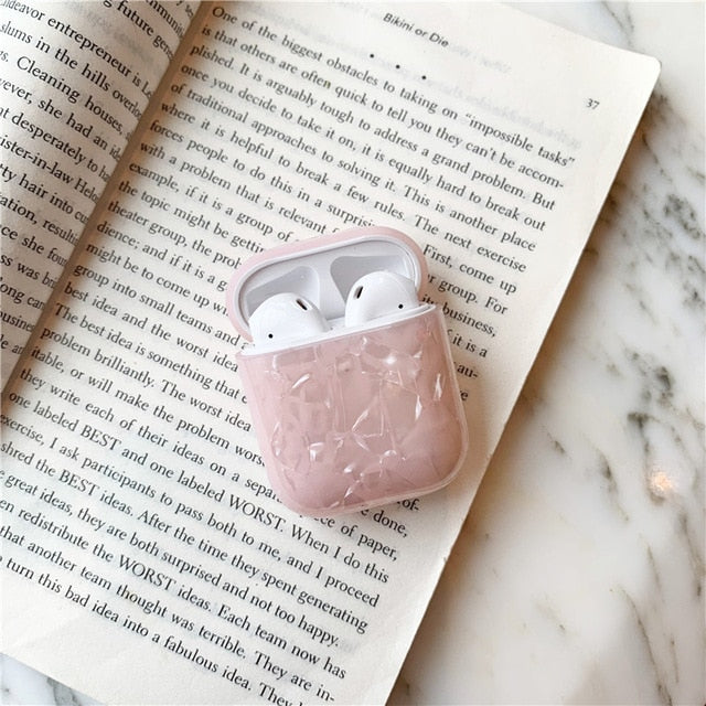 Luxury Marble For Airpods Case Bluetooth Earphone Cute Silicone For Airpod Cover Headphone