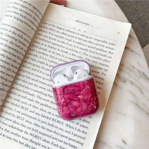 Luxury Marble For Airpods Case Bluetooth Earphone Cute Silicone For Airpod Cover Headphone
