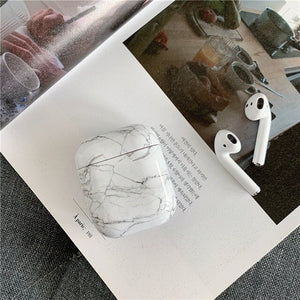 Headphone Case For Airpods Luxury Marble Earphone Case For Apple Air Pods Case