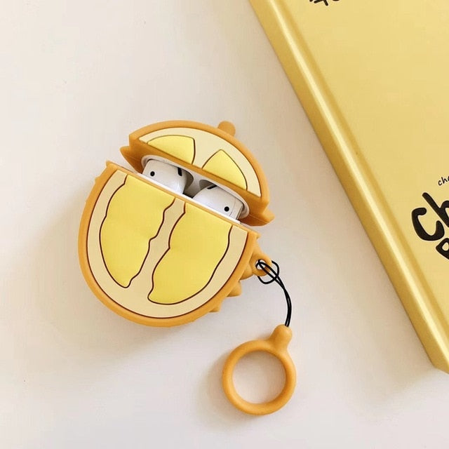 AirPods Case 3D Cartoon Food Earphone Case For Apple Airpods Funny Accessories