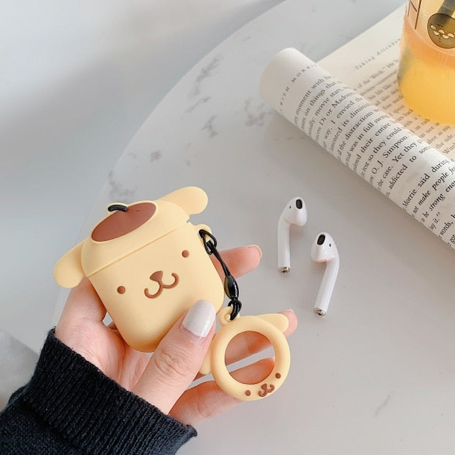 AirPods Case Cute cartoon Funny Pattern silicon Cover For Airpods Wireless Earphone Case