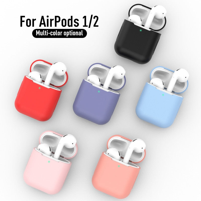 Headphone Case Generation Silicone Protective Cover for Airpods Earphone Sets