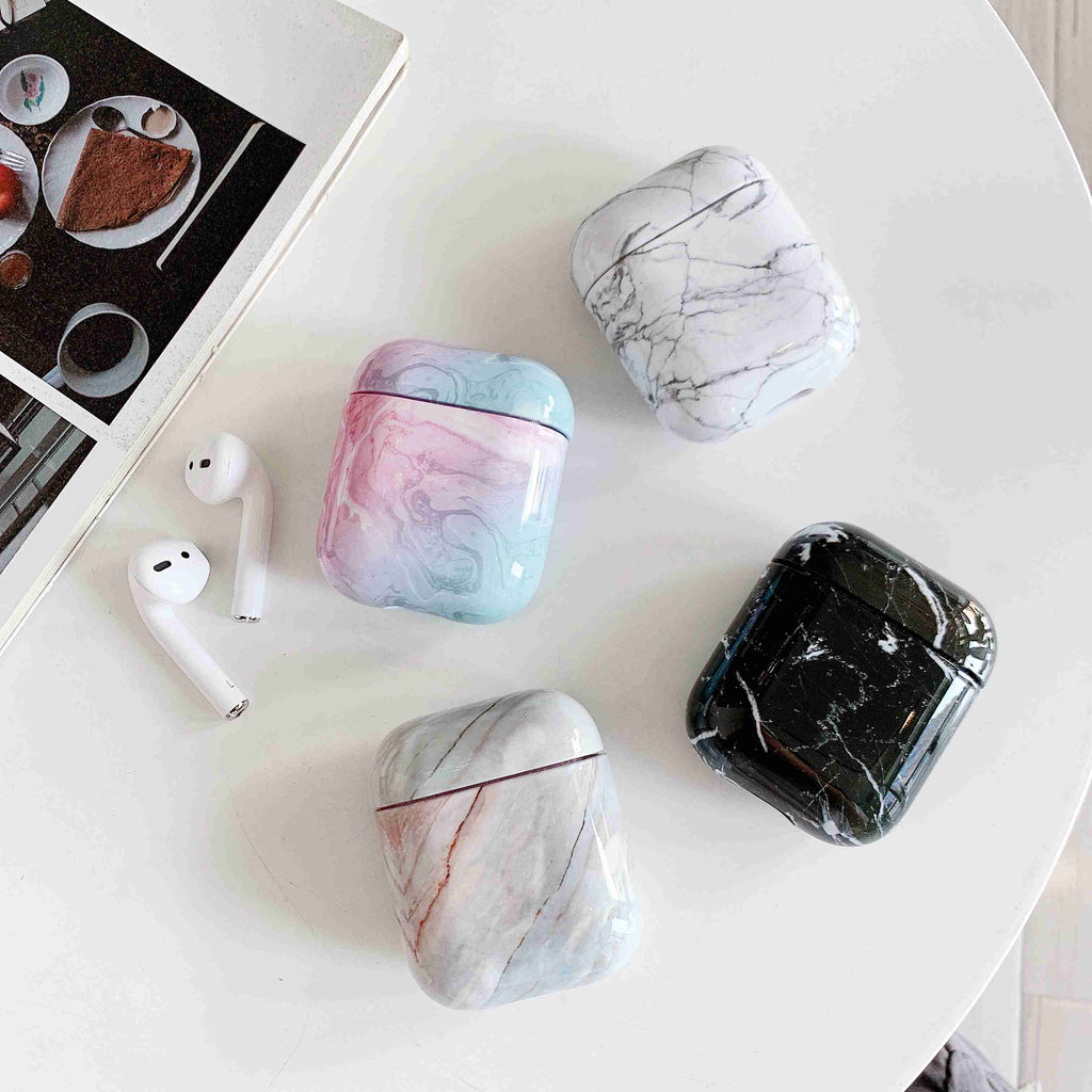 Airpods Case Marble Cute Cover For Apple Airpods  Case Accessories
