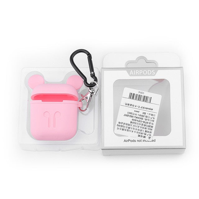 AirPods Case Cute Cartoon Protective Cover  For Airpods Earphone Case